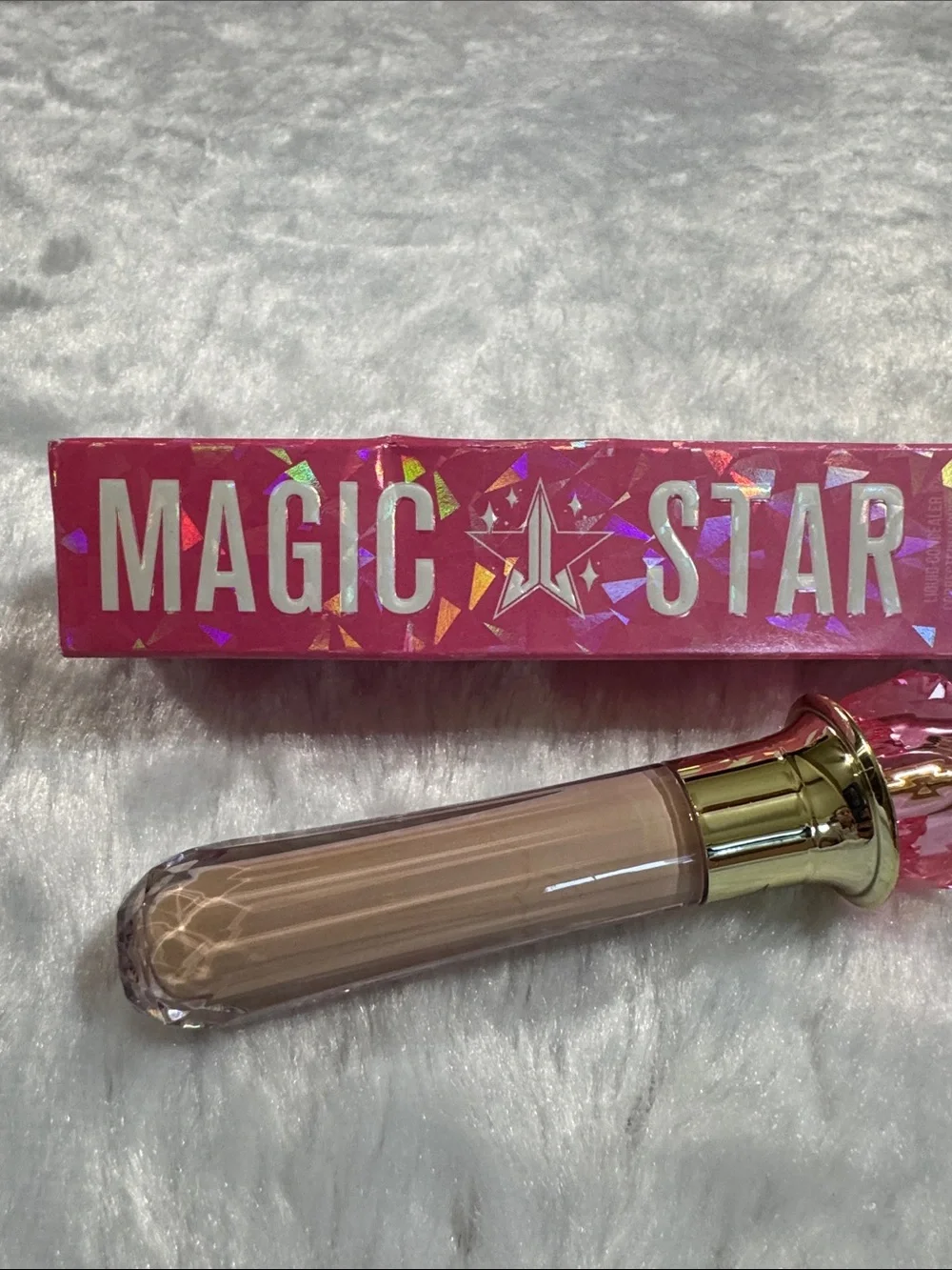 Jeffree Star NIB Magic Star Concealer - Pink & Gold Packaging
